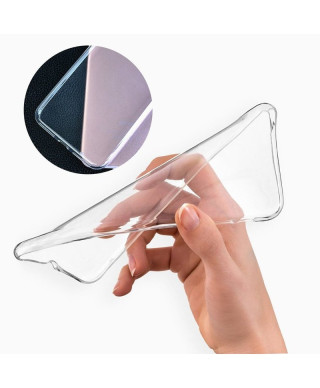 Husa Apple iPhone 15 Plus Clear Silicone Transparent